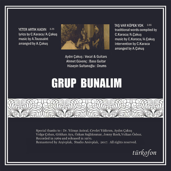 Bunalım : Yeter Artık Kadın (7", Ltd, RE, RM)