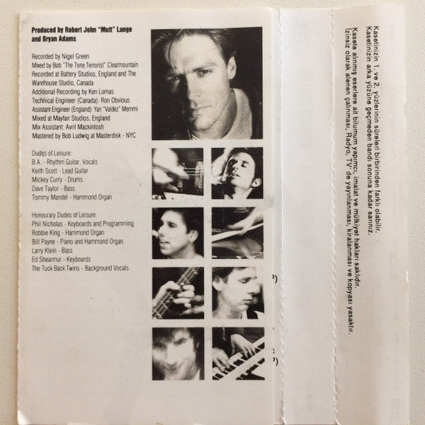 Bryan Adams : Waking Up The Neighbours (Cass, Album)