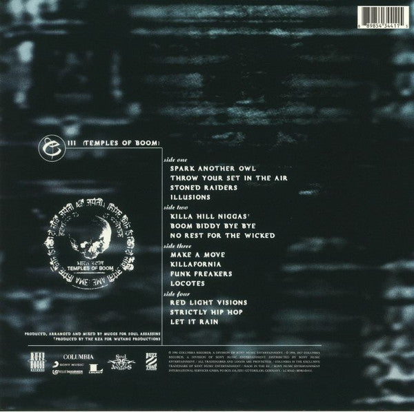 Cypress Hill : III - Temples Of Boom (2xLP, Album, RE, 180)