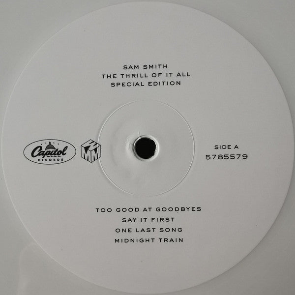 Sam Smith (12) : The Thrill Of It All (2xLP, Album, S/Edition, Whi)