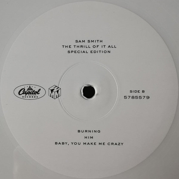 Sam Smith (12) : The Thrill Of It All (2xLP, Album, S/Edition, Whi)