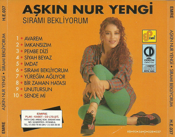 Aşkın Nur Yengi : Sıramı Bekliyorum (CD, Album)