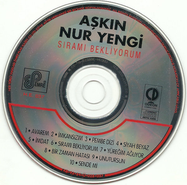 Aşkın Nur Yengi : Sıramı Bekliyorum (CD, Album)