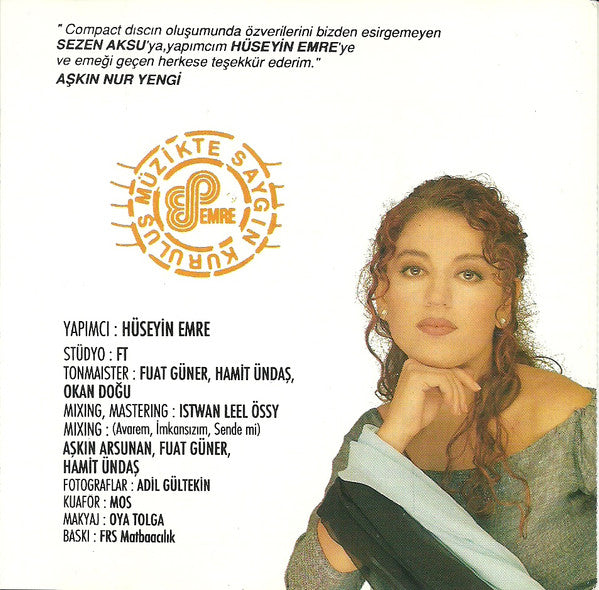 Aşkın Nur Yengi : Sıramı Bekliyorum (CD, Album)
