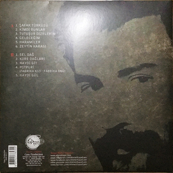 Ahmet Kaya : Şafak Türküsü (LP, Album, RE, Gat)