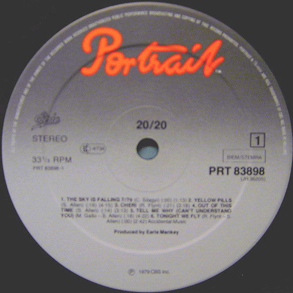 20/20 : 20/20 (LP, Album)