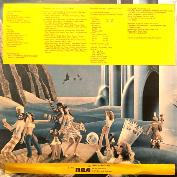 Meco Monardo : The Wizard Of Oz (LP, Album, Mixed)