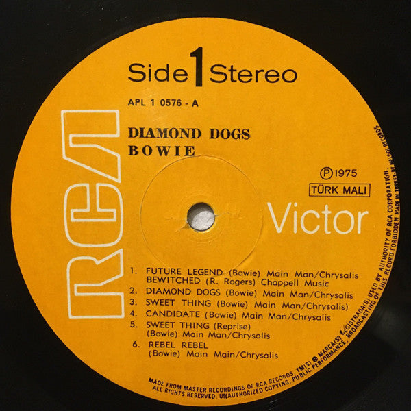 David Bowie : Diamond Dogs (LP, Album)