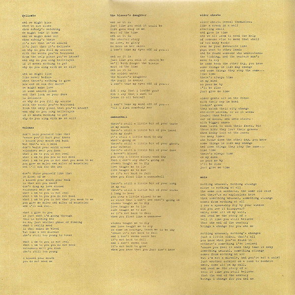 Damien Rice : O (2xLP, Album, RE, 180)