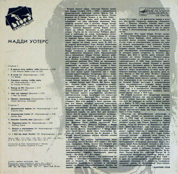 Muddy Waters : Muddy Waters (LP, Comp)