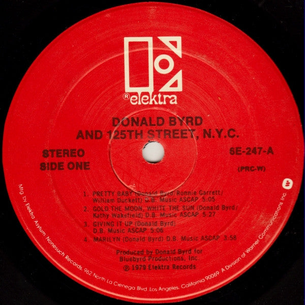Donald Byrd And 125th Street, N.Y.C.* : Donald Byrd And 125th Street, N.Y.C. (LP, Album)