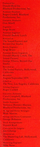 Donald Byrd And 125th Street, N.Y.C.* : Donald Byrd And 125th Street, N.Y.C. (LP, Album)