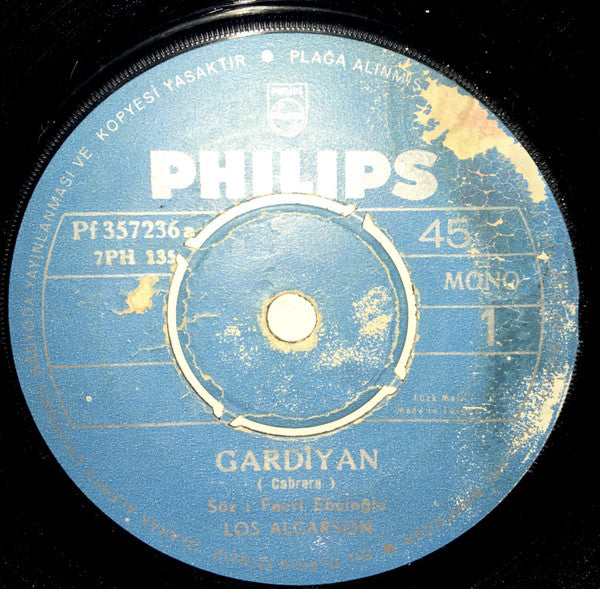 Les Alcarson : Gardiyan / Gözleri Aşka Gülen (7", Single, Mono)