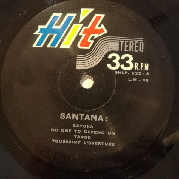 Santana : Santana (LP, Album, Unofficial)