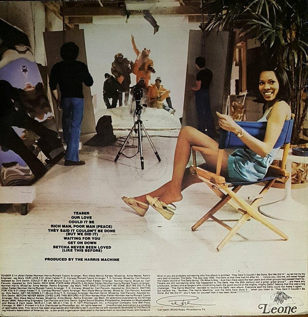 The Dells : They Said It Couldn't Be Done, But We Did It! (LP, Album)