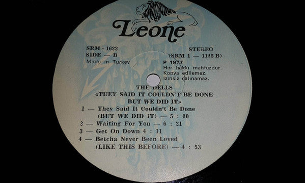 The Dells : They Said It Couldn't Be Done, But We Did It! (LP, Album)