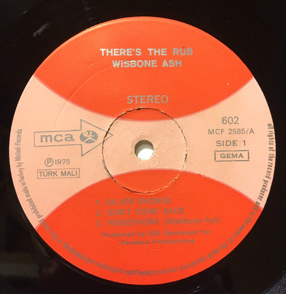 Wishbone Ash : There's The Rub (LP, Album)