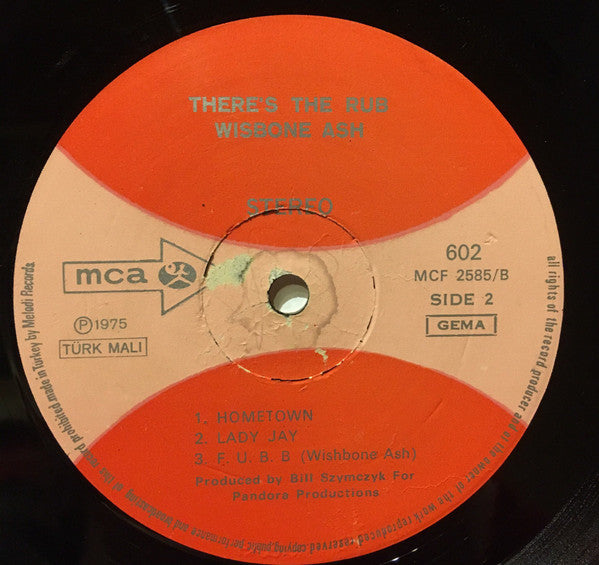 Wishbone Ash : There's The Rub (LP, Album)