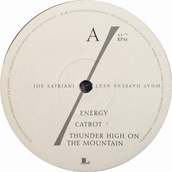 Joe Satriani : What Happens Next (2xLP, Album)