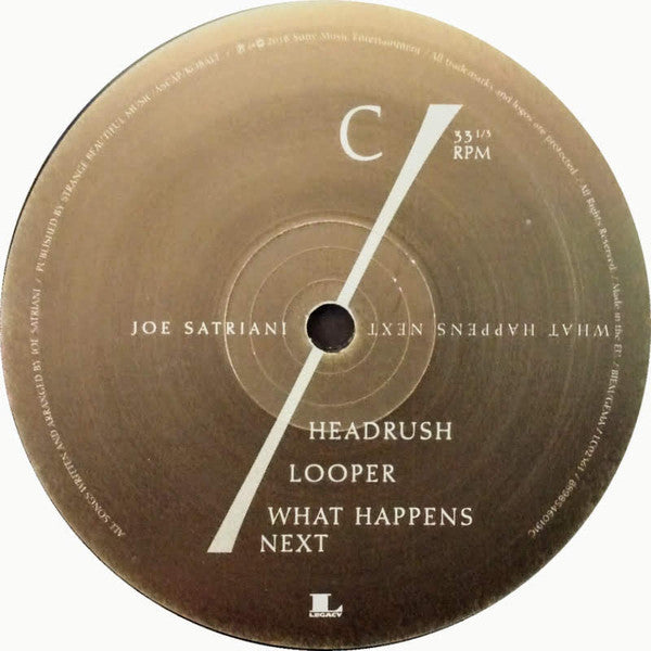 Joe Satriani : What Happens Next (2xLP, Album)