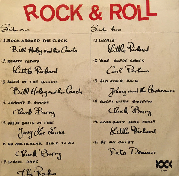 Various : Rock & Roll (LP, Comp)