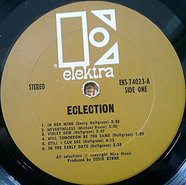 Eclection : Eclection (LP, Album, Ter)