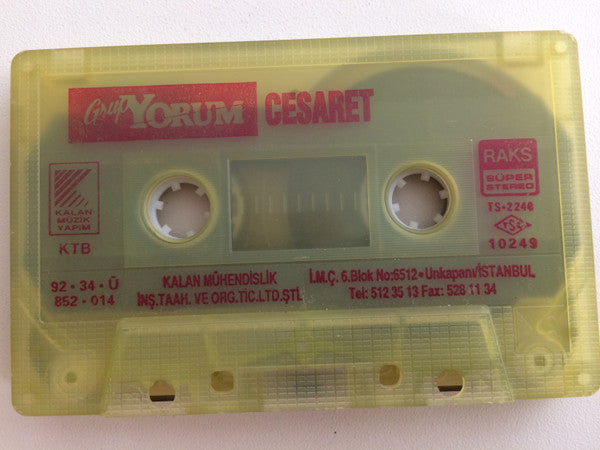 Grup Yorum : Cesaret (Cass, Album)
