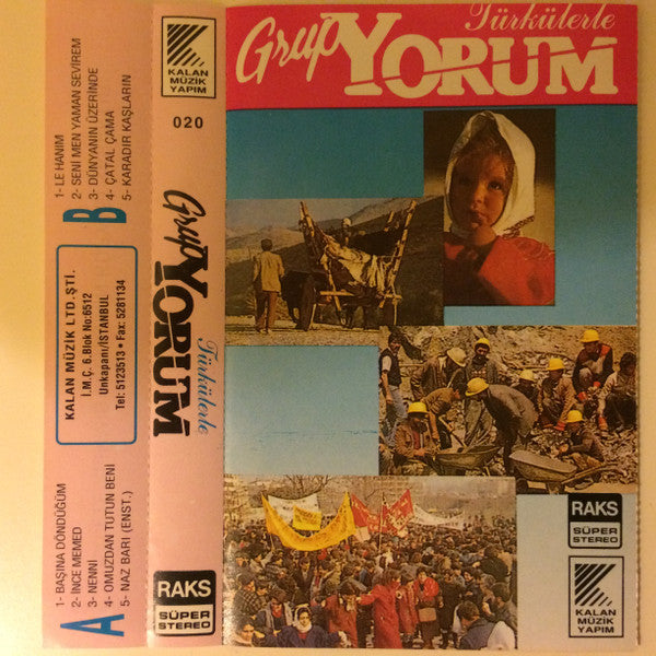 Grup Yorum : Türkülerle (Cass, Album)