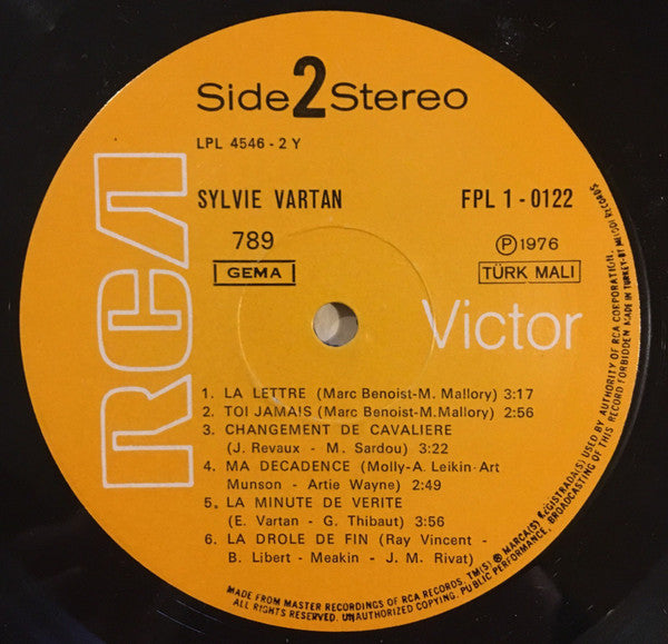Sylvie Vartan : Qu'est-ce Qui Fait Pleurer Les Blondes? (LP, Album)