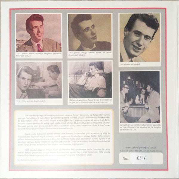 Yaşar Güvenir : Sensiz Saadet (LP, Album, Ltd, Num, RE)