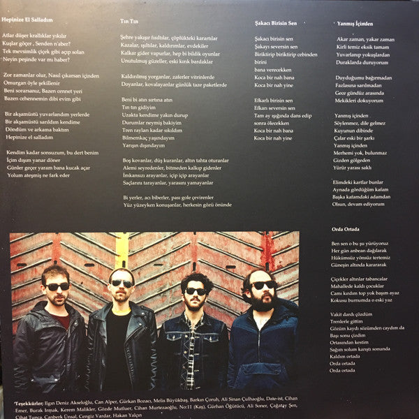 Adamlar : Rüyalarda Buruşmuşuz (LP, Album, Gat)