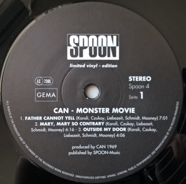 The Can* : Monster Movie (LP, Album, Ltd, RE)