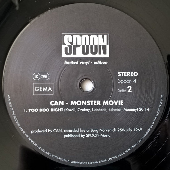 The Can* : Monster Movie (LP, Album, Ltd, RE)