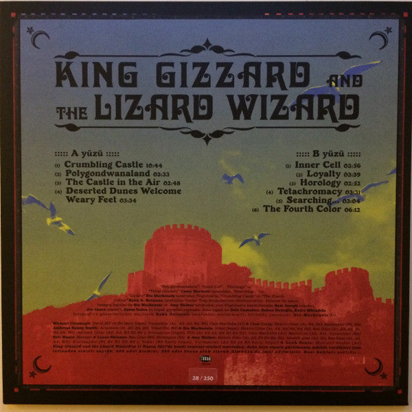 King Gizzard And The Lizard Wizard : Polygondwanaland (LP, Album, Ltd, Num, Red)