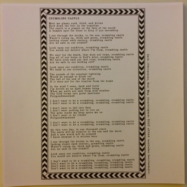 King Gizzard And The Lizard Wizard : Polygondwanaland (LP, Album, Ltd, Num, Red)