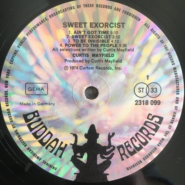 Curtis Mayfield : Sweet Exorcist (LP, Album)