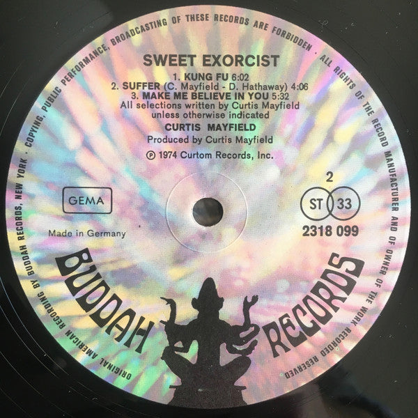 Curtis Mayfield : Sweet Exorcist (LP, Album)