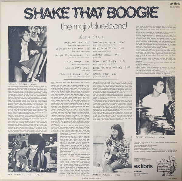 The Mojo Bluesband* : Shake That Boogie (LP, Album, RP)