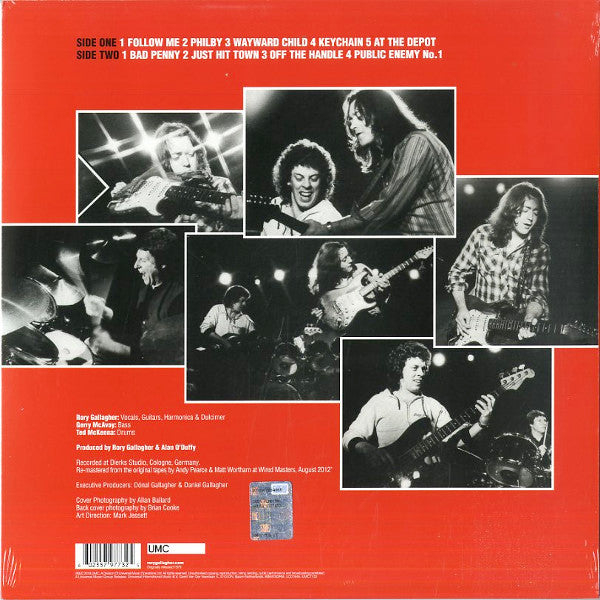 Rory Gallagher : Top Priority (LP, Album, RE, RM, 180)