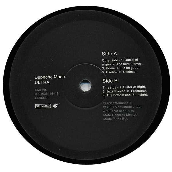 Depeche Mode : Ultra (LP, Album, RE, RM, 180)