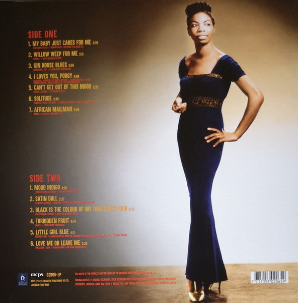 Nina Simone : My Baby Just Cares For Me (LP, Comp, 180)