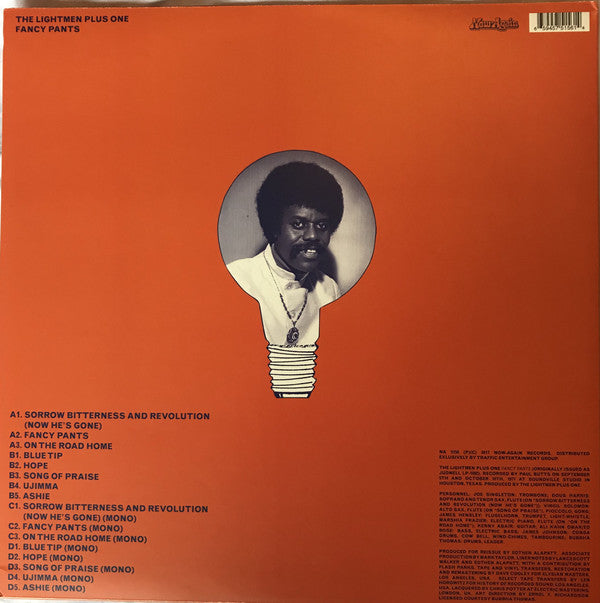 Bubbha Thomas & The Lightmen Plus One : Fancy Pants (2xLP, Album, Mono, RE, RM)