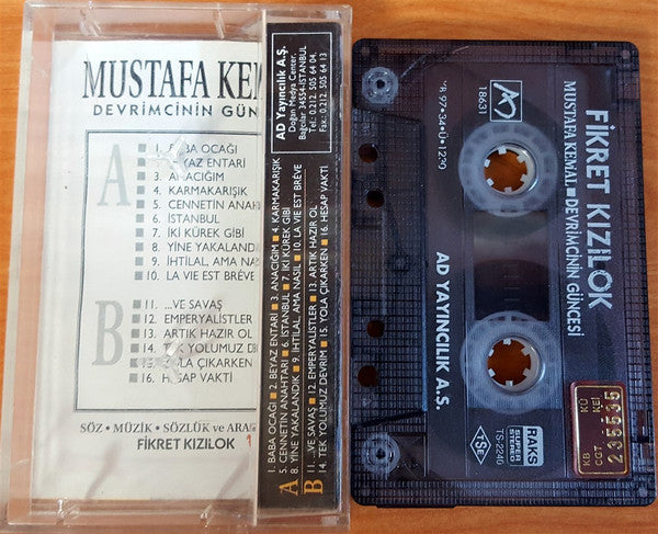 Fikret Kızılok : Mustafa Kemal - Devrimcinin Güncesi (Cass, Album)