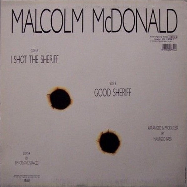 Malcolm McDonald (2) : I Shot The Sheriff (12", Maxi)