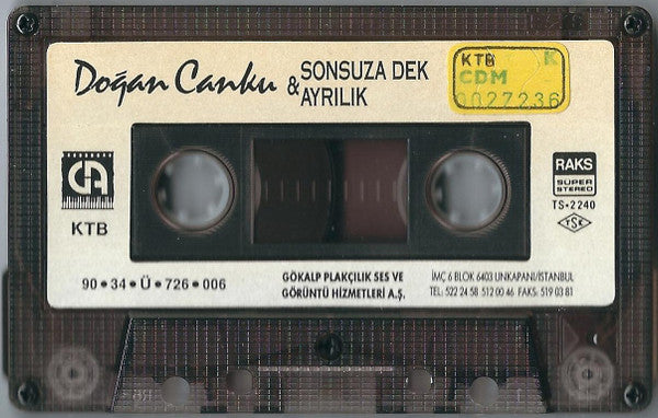 Doğan Canku : Sonsuza Dek & Ayrılık (Cass, Album)