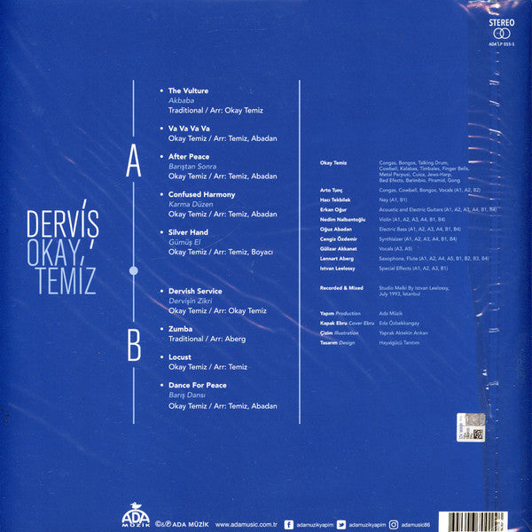 Okay Temiz : Derviş (LP, Album, RE)