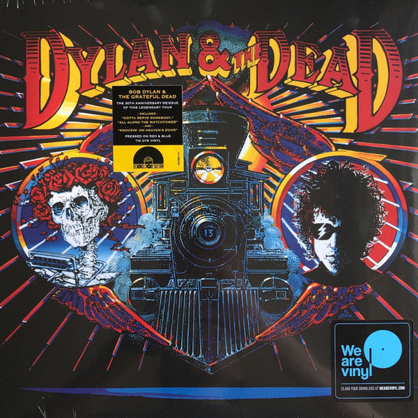 Bob Dylan & The Grateful Dead : Dylan & The Dead (LP, Album, RSD, Ltd, RE, Red)