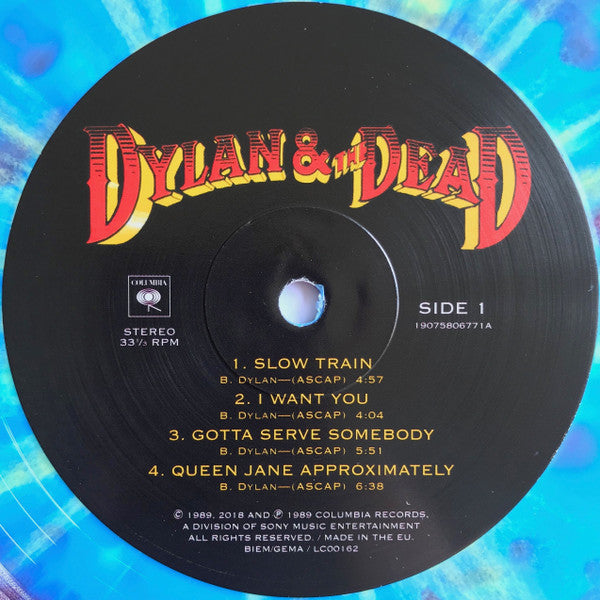 Bob Dylan & The Grateful Dead : Dylan & The Dead (LP, Album, RSD, Ltd, RE, Red)