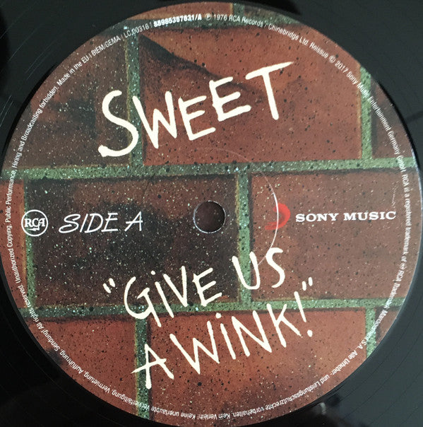 The Sweet : Give Us A Wink! (LP, Album, RE, 180)