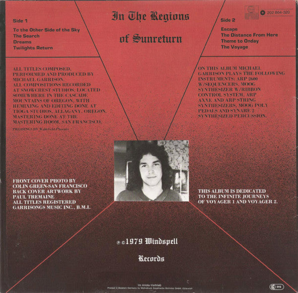 Michael Garrison : In The Regions Of Sunreturn (LP, Album)